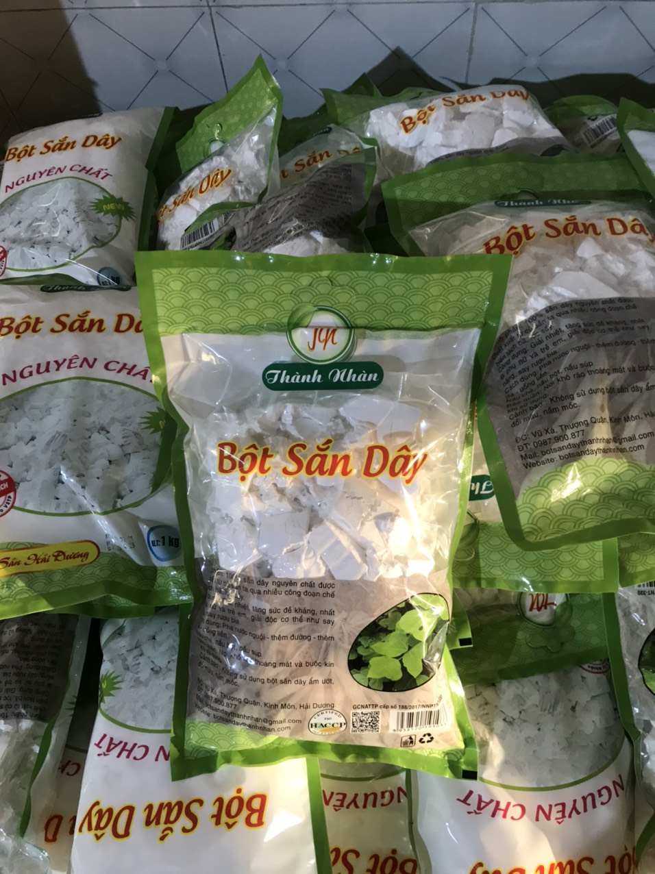 Bột sắn dây nguyên chất